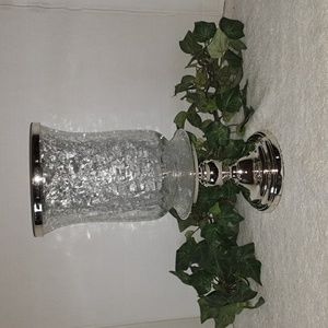 BAYVIEW CRACKLE GLASS HURRICANE